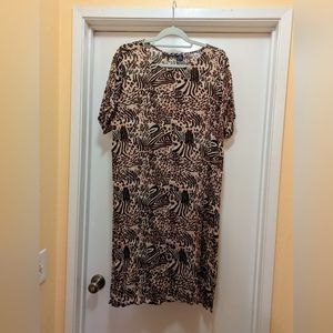 Speed Limit Dress - Animal print leopard - Size 3XL